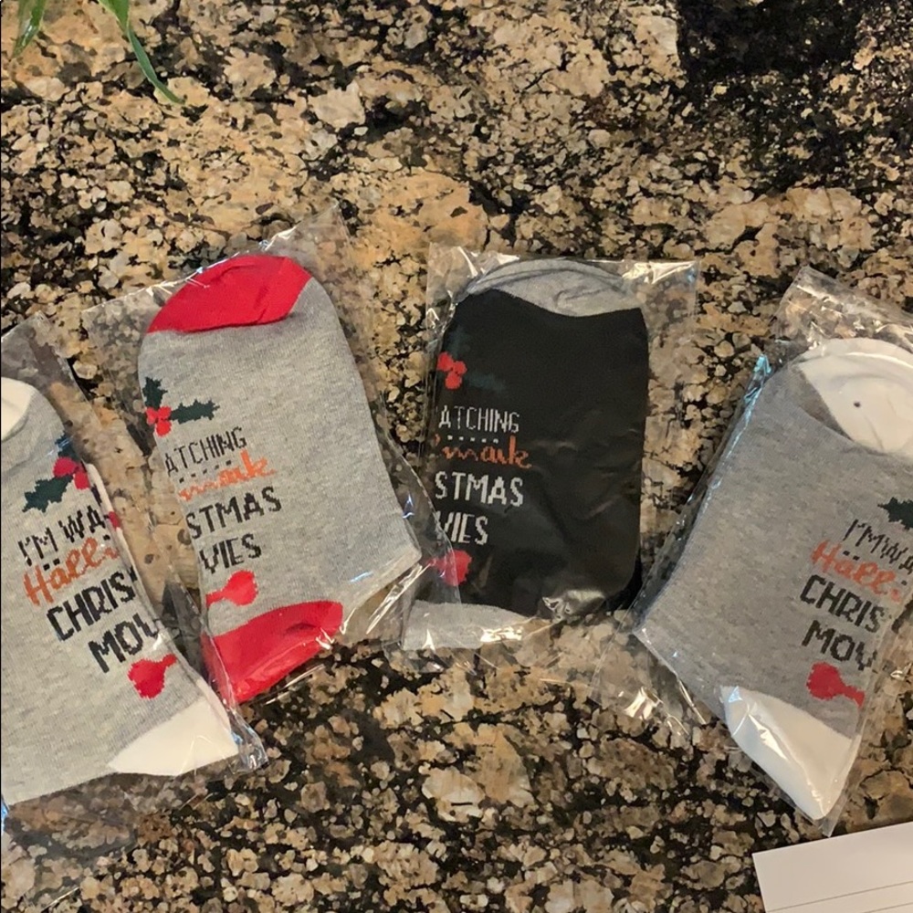 Hallmark Channel Christmas Socks